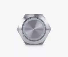 Sierra Push Button Switch, Blue Halo• AV10100B