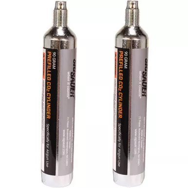 SIG SAUER Air Gun CO2 Cartridges 2-Pack, AC-90-2