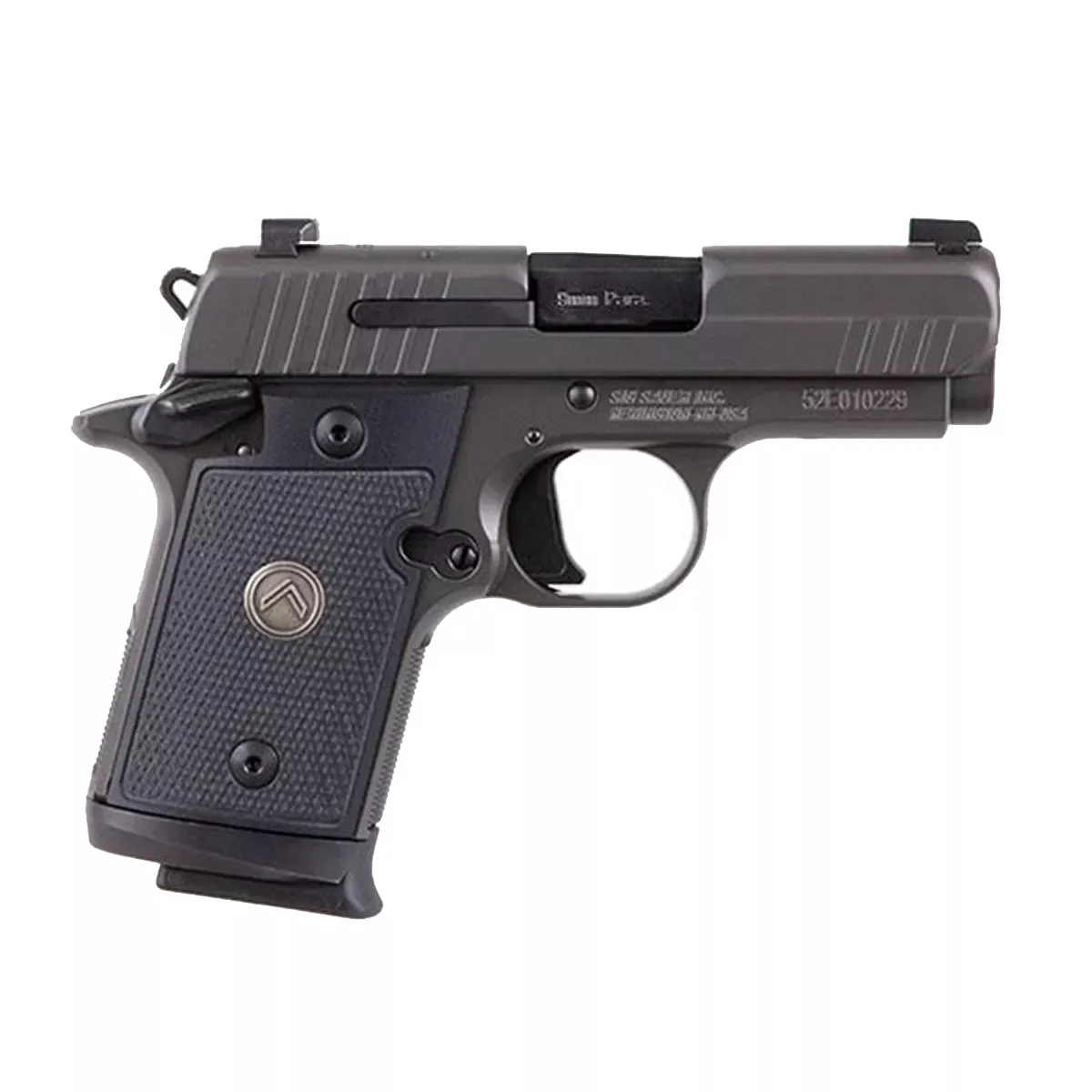 Sig Sauer P938 Legion Micro-Compact Pistol 9mm Legion Gray 3"