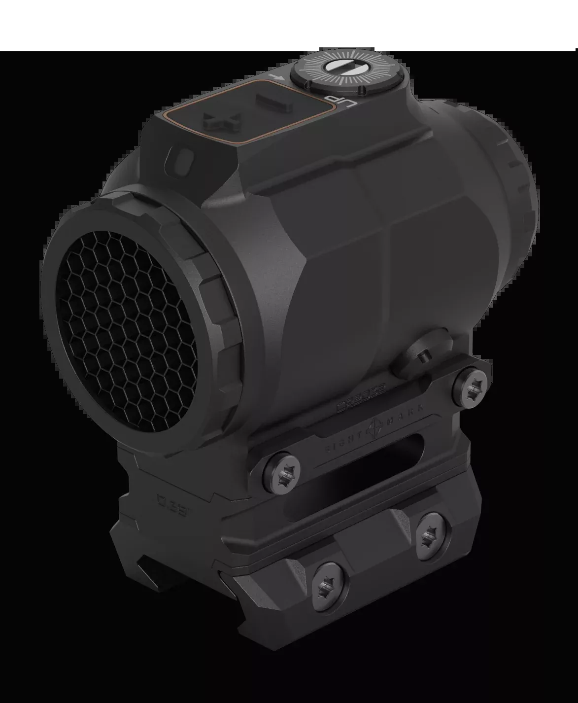 Sightmark Strikon FMP 1×18 Prismatic Sight Compact 1x Optic with Fiber-Optic Illumination SM23002