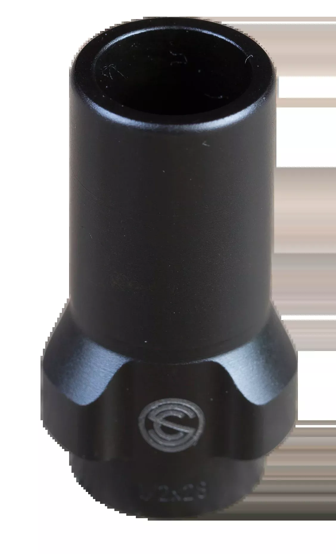 SilencerCo 3-Lug Muzzle Device for 9mm Luger 1/2-28 TPI Quick-Attach Suppressor Adapter AC2604