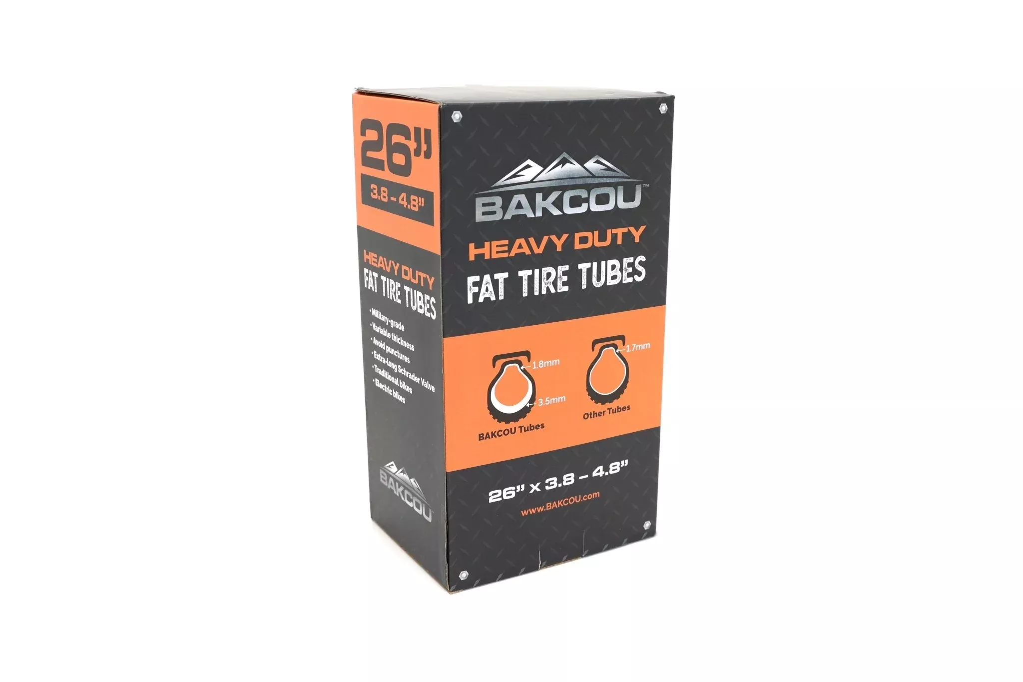 Single Bakcou Heavy Duty Fat Tire Tube