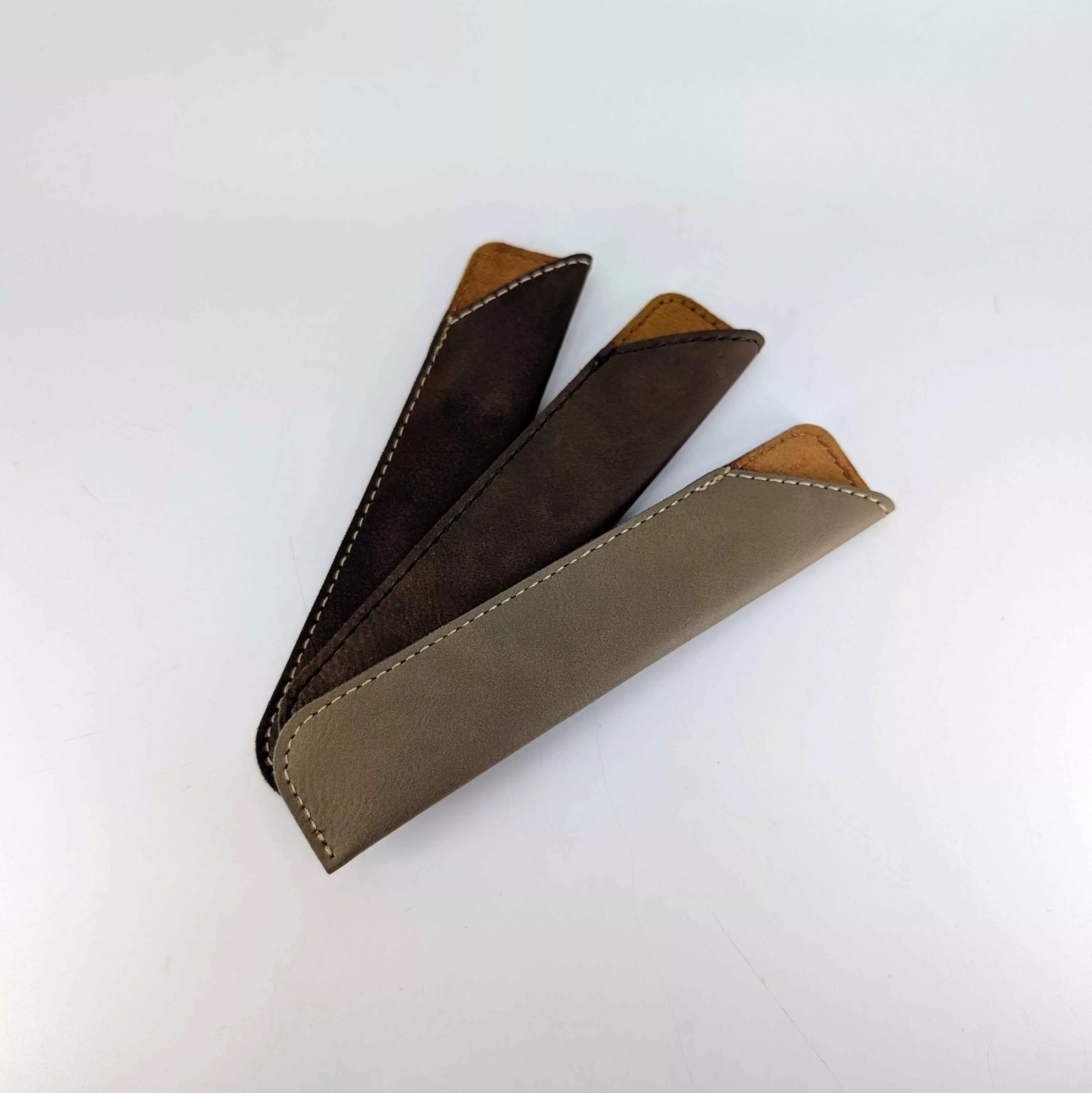 Single-Pen Leatherette Pen Sleeve