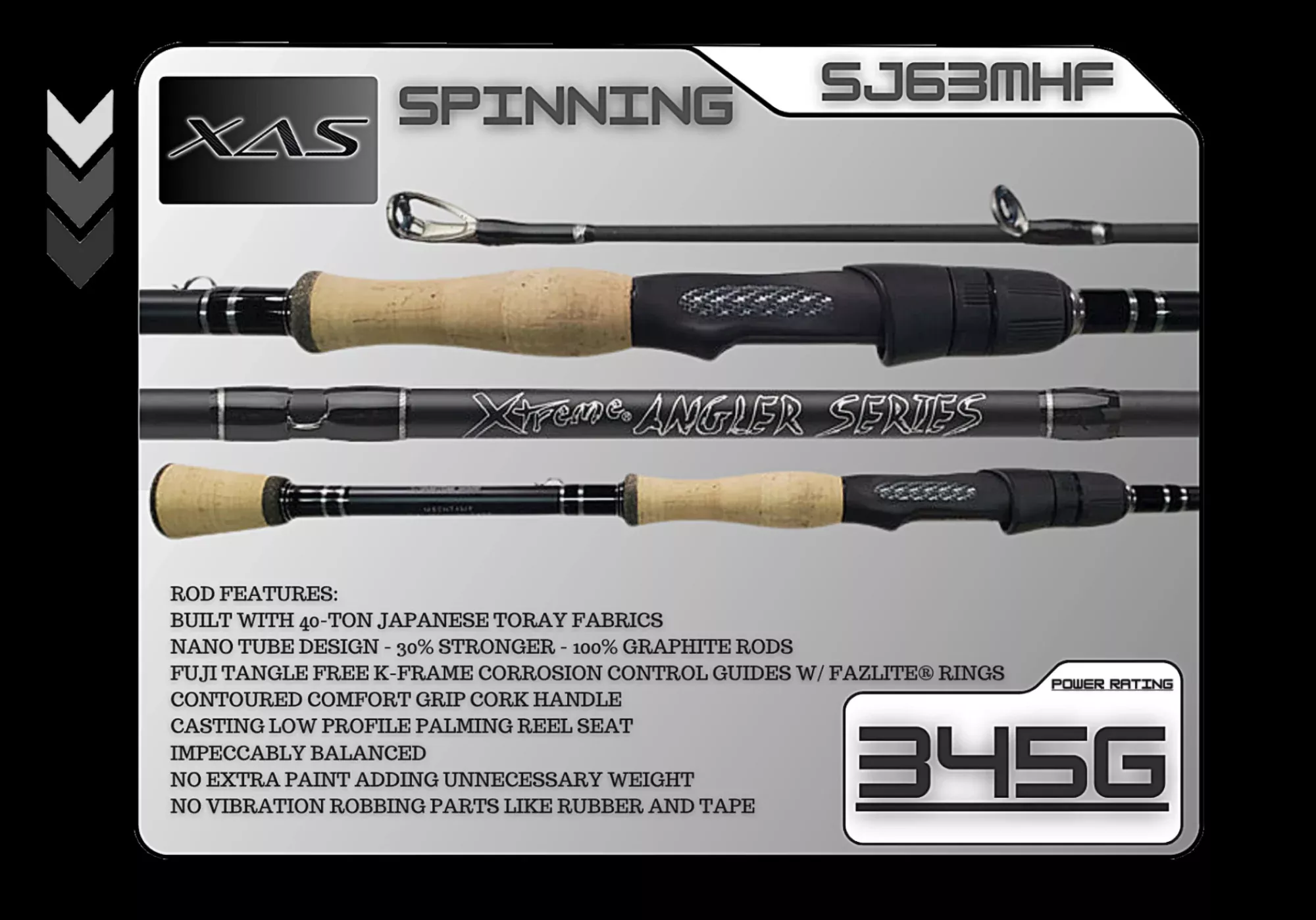 SJ63MHF 6’3″ Medium Heavy Fast