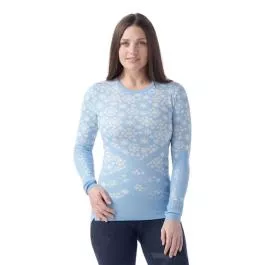 Smartwool Women's Intraknit Thermal Merino Base Layer Pattern Crew