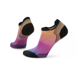Smartwool Women’s Run Zero Cushion Ombre Print Low Ankle Socks