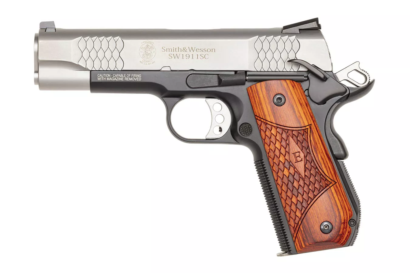 Smith & Wesson 1911SC E-Series 45ACP Centerfire Pistol with Scandium Frame