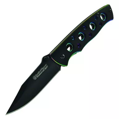 Smith & Wesson Extreme Ops 2.7" Iridescent Handle Black CK113