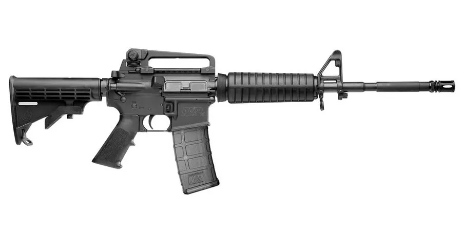 Smith & Wesson M&P-15 5.56mm Semi-Auto Rifle with Carry Handle and Rear Sight (LE)