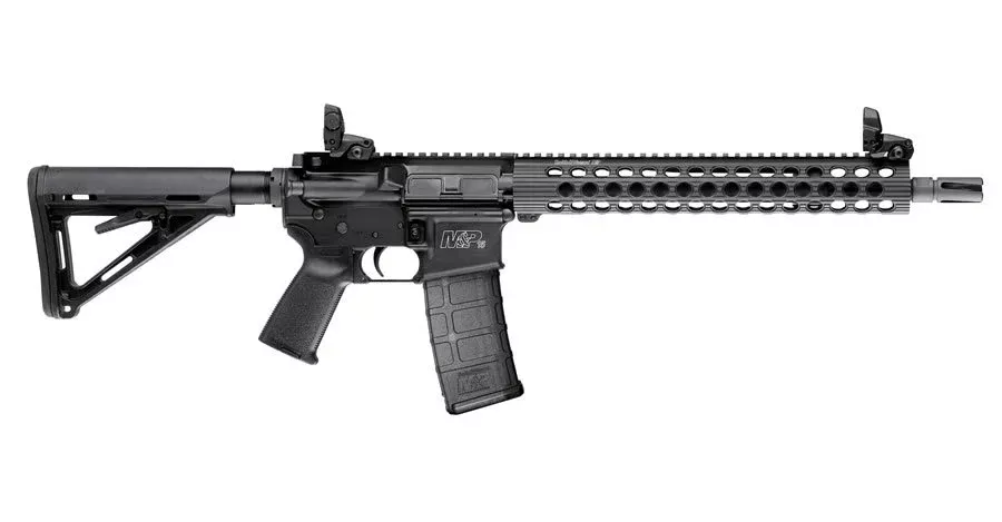 Smith & Wesson M&P-15TS 5.56mm Semi-Auto Rifle with Troy Handguard