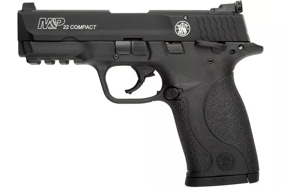Smith & Wesson M&P22 Compact 22LR Rimfire Pistol with Tactical Rail