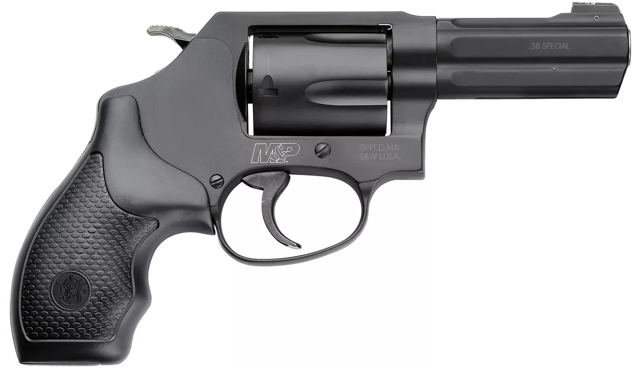 Smith & Wesson  M&P360 38 Special J-Frame Revolver with 3-inch Barrel and Trijicon Night Sight