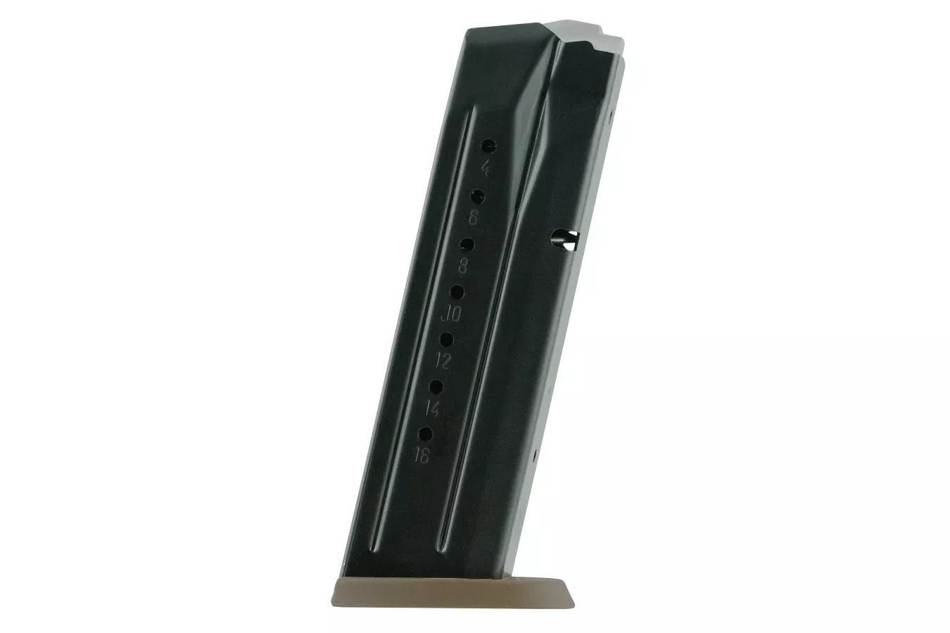 Smith & Wesson M&P9 9mm 17-Round Magazine with Brown Base Plate