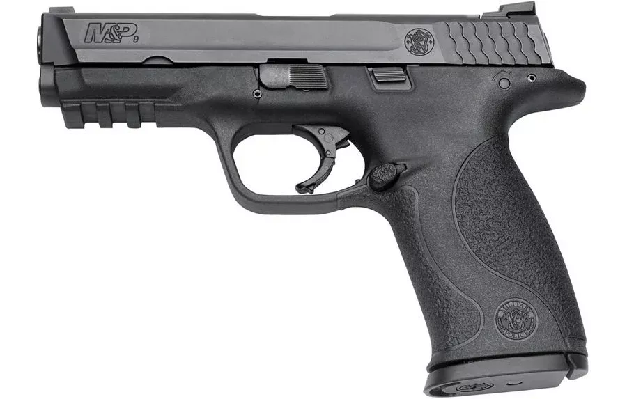 Smith & Wesson M&P9 9mm Centerfire Pistol with Magazine Safety and 3 Mags (LE)
