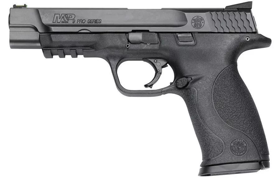 Smith & Wesson M&P9 9mm Pro Series Centerfire Pistol with Fiber Optic Sight