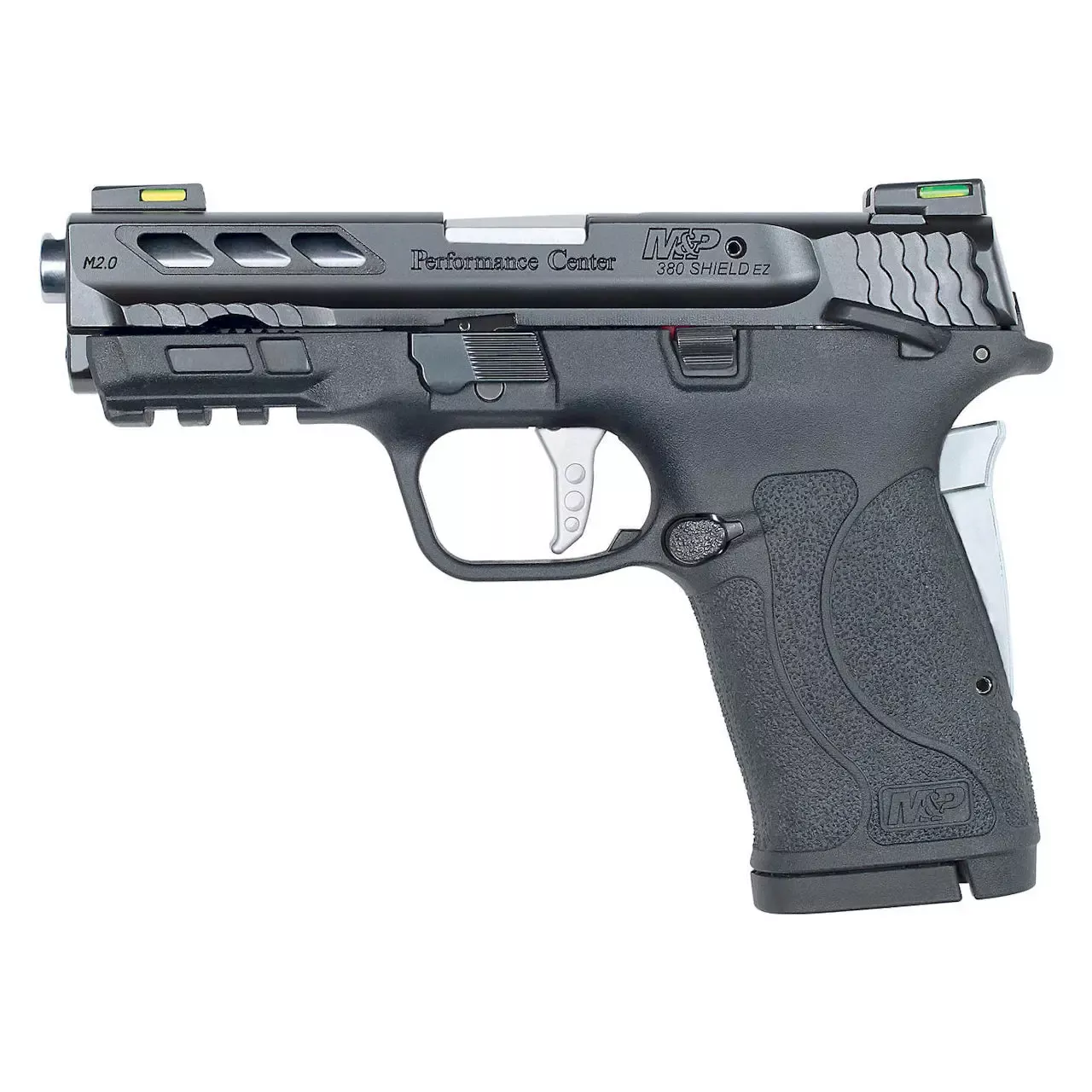Smith & Wesson Performance Center M&P380 Shield 380 Auto Black/Silver 3.8" Pistol