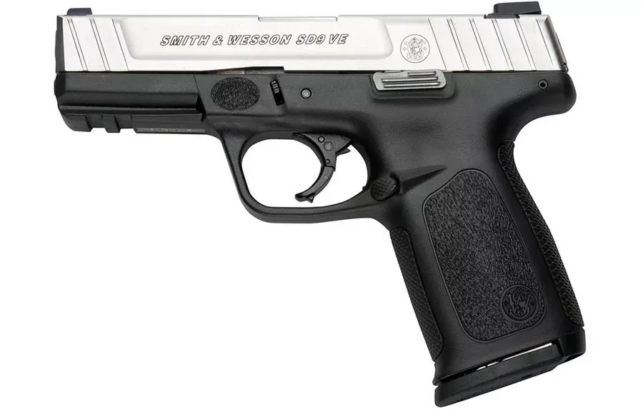 Smith & Wesson SD9 VE 9mm Two-Tone Centerfire Pistol