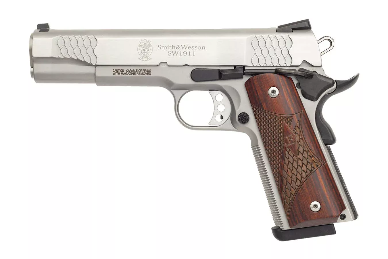 Smith & Wesson SW1911 E-Series 45 ACP Satin Stainless Centerfire Pistol