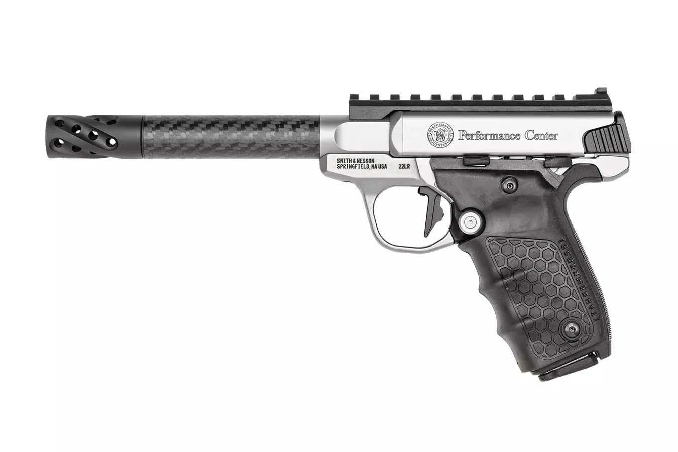 Smith & Wesson SW22 Victory 22LR Performance Center Target Model with Carbon Fiber Barrel