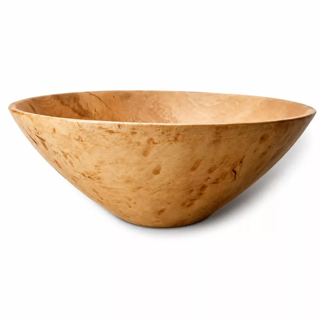 Sobremesa 14" Round Higuerilla Wood Bowl