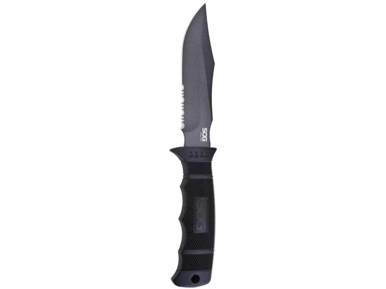 SOG Seal Pup - Nylon Sheath, Black, Ambidextrous, Fixed Blade