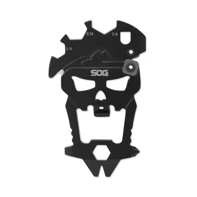 SOG SM1001-CP MacV Tool Everyday Carry Keychain Tool, Black