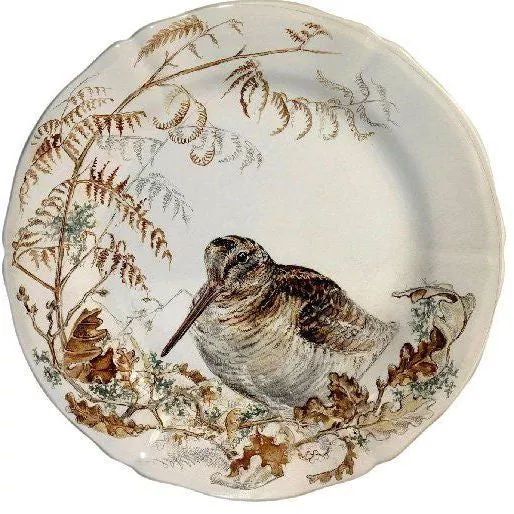 Sologne Game China - Salad/Dessert Plate