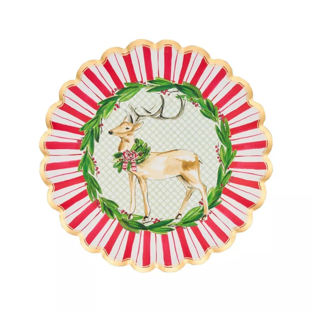Sophistiplate Holly Berry Dinner Plates