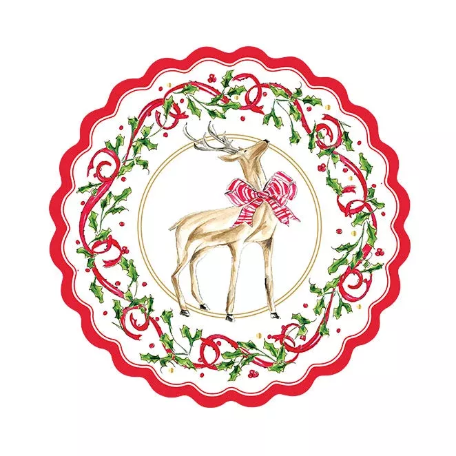 Sophistiplate Holly Berry Salad Plates