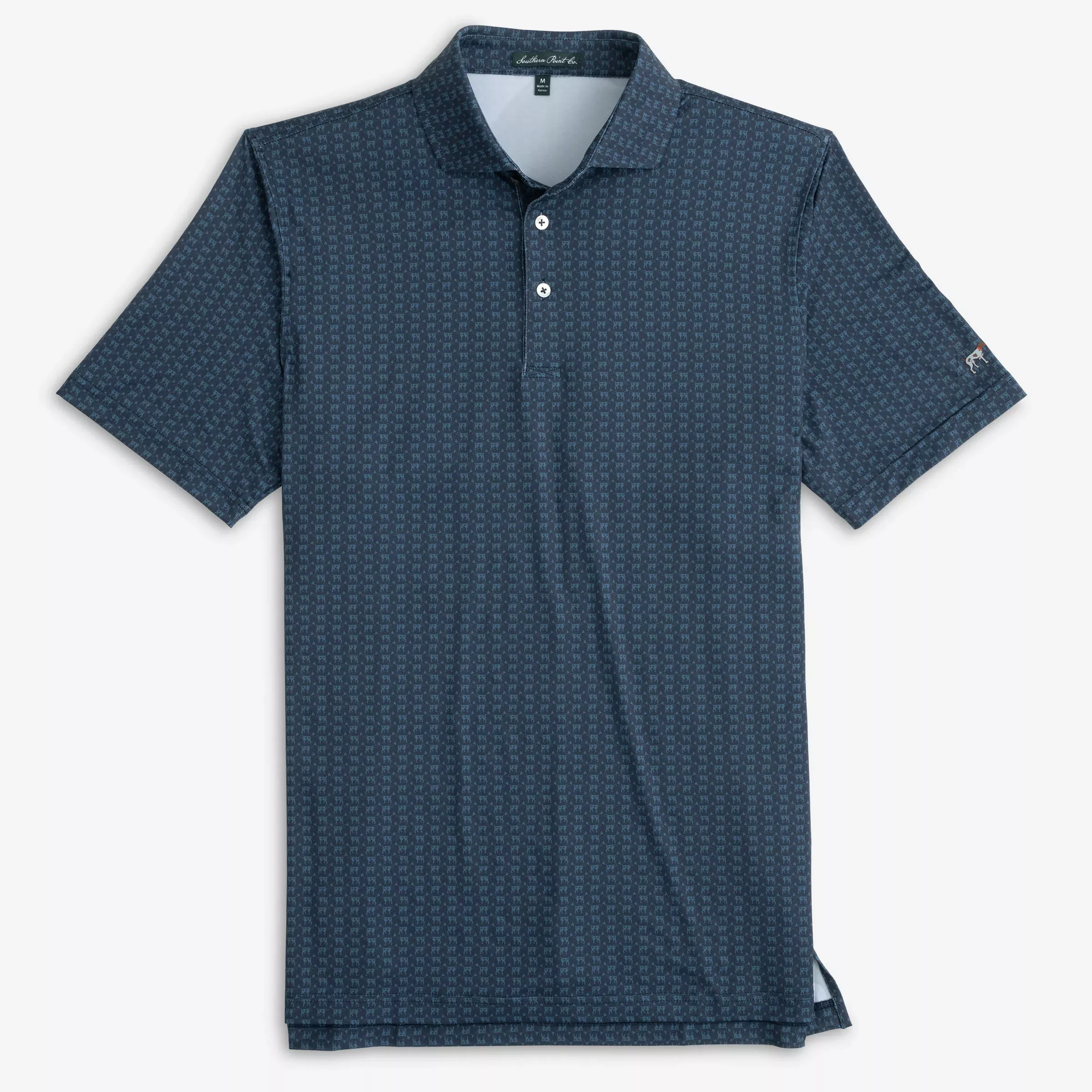 Southern Point Co. The Heritage Polo – Greyton Print
