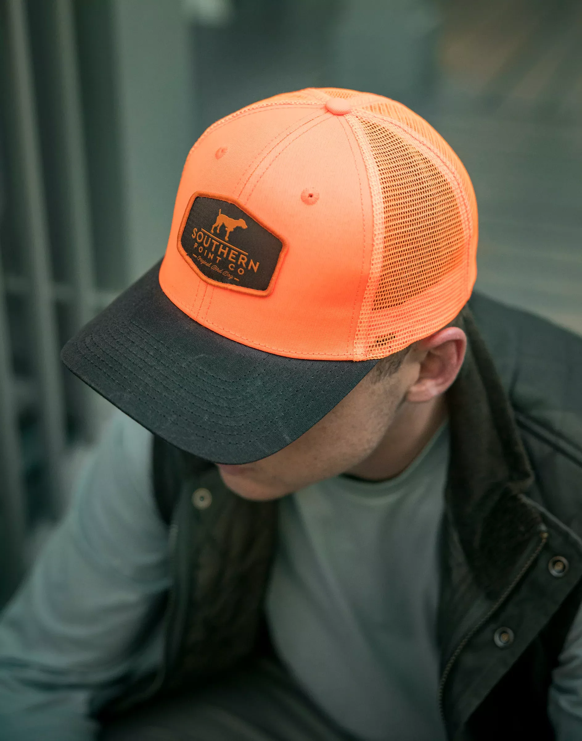 Southern Point Co. Upland Classic Trucker Hat – Blaze #HATST-B