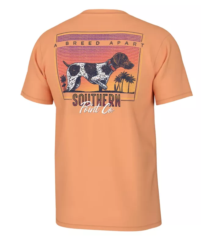 Southern Point Men’s Retro Sunset SS Tee #ST808