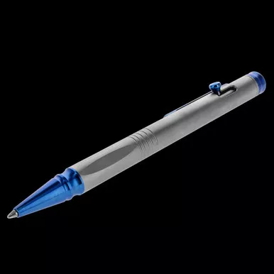 Spartan Blades "Grafi" Blue Titanium Pen