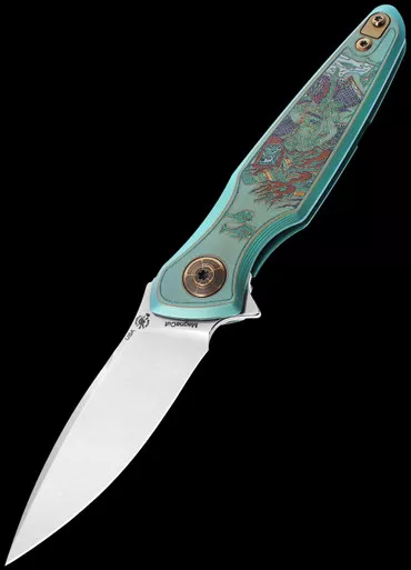 Spartan Pandia Stonewashed Ronin Fire Folding Knife