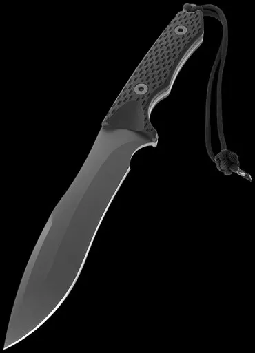 Spartan Ronin Shinto Black Kydex Fixed Blade