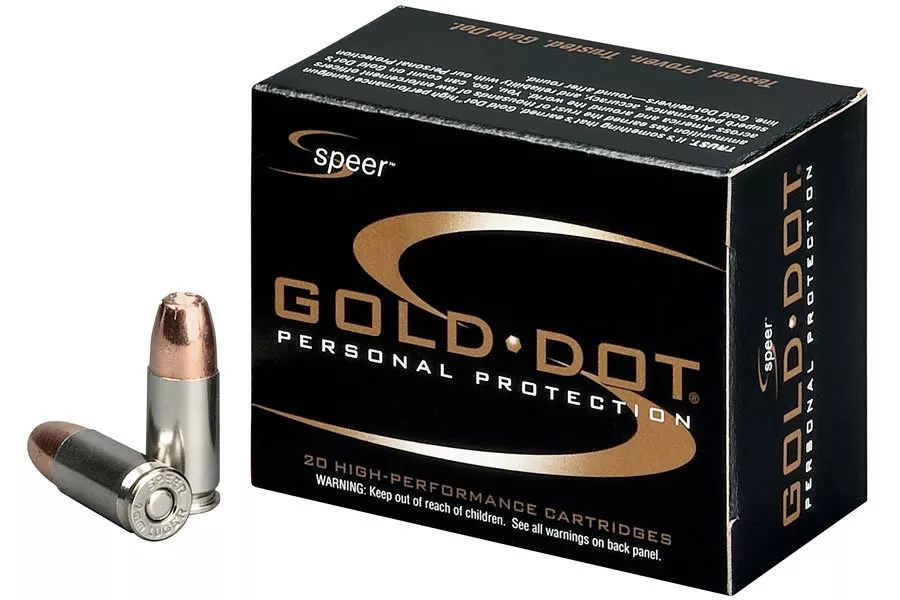 Speer  357 Sig 125 gr GDHP Gold Dot 20/Box