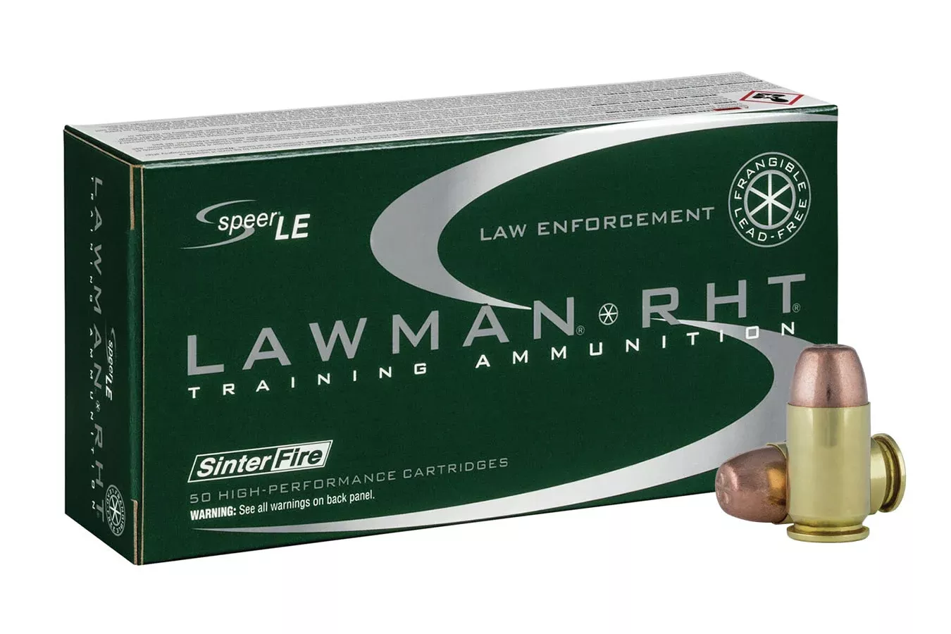 Speer  45 GAP 140 gr Frangible Lawman RHT Training 50/Box