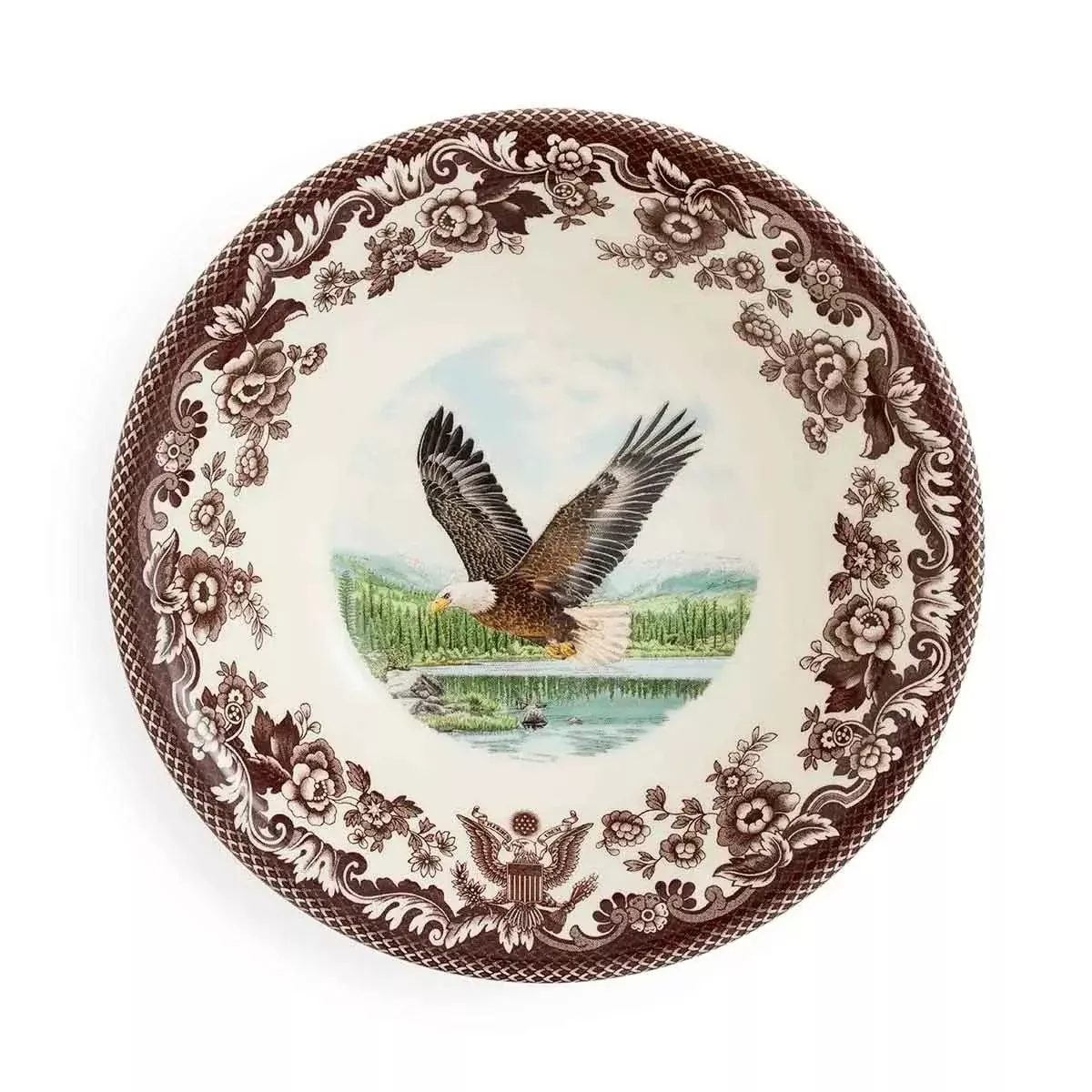 Spode Woodland Bird Cereal Bowl