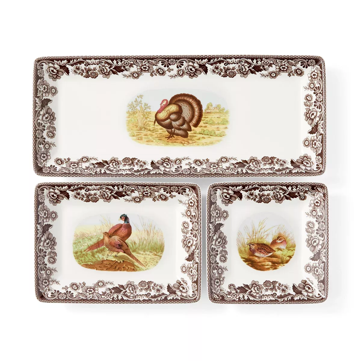 Spode Woodland Nesting Trays (3 pc.)