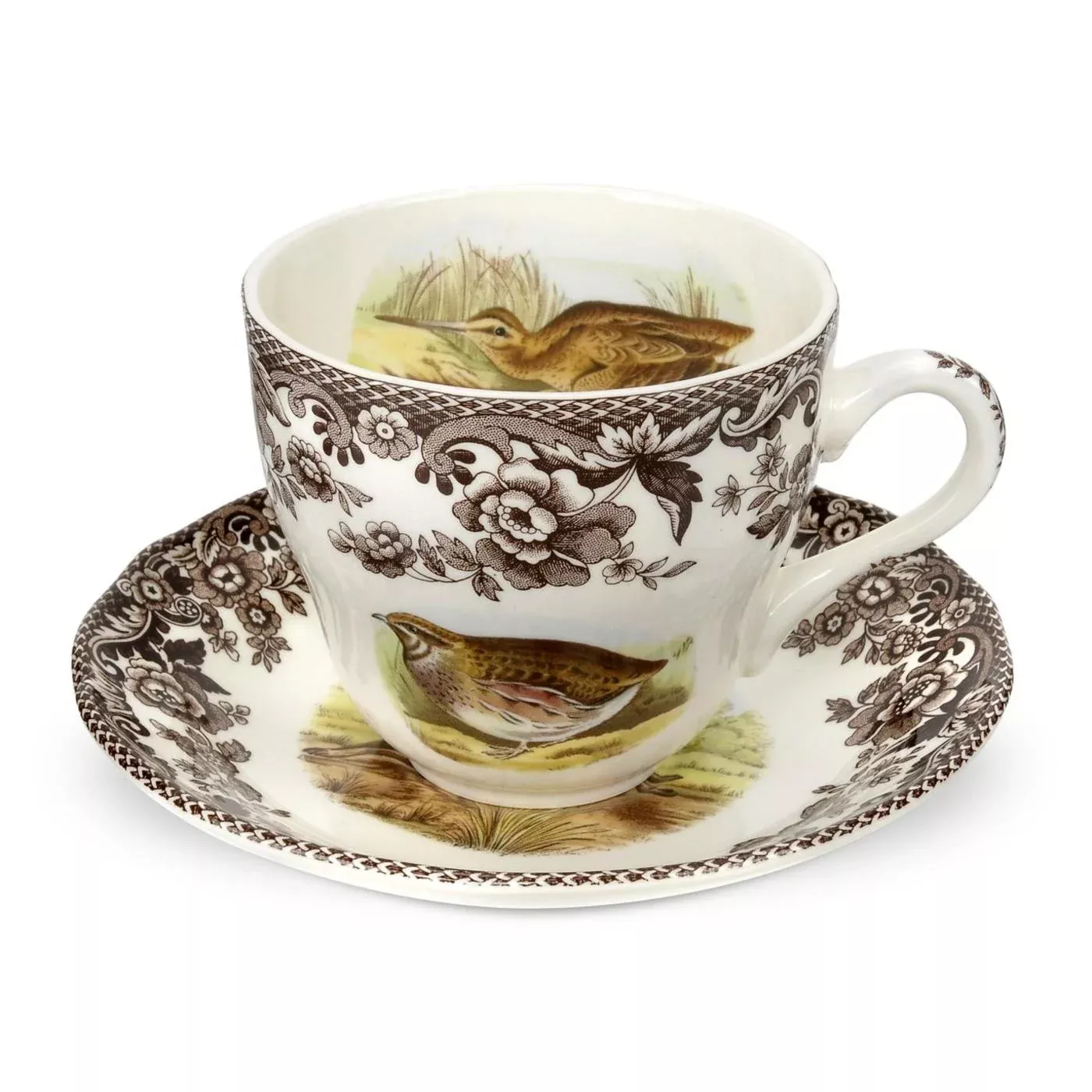 Spode Woodland Tea Cup & Saucer
