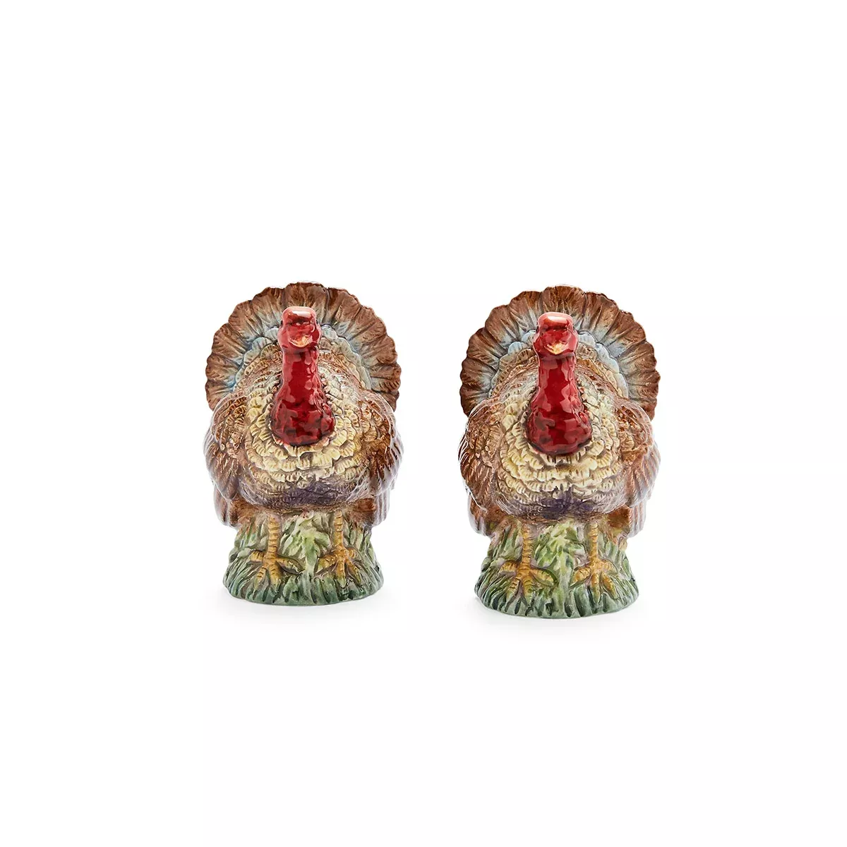 Spode Woodland Turkey Salt & Pepper Shakers