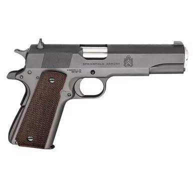 Springfield 1911 Defender Mil-Spec 45 ACP 5"Barrel Wood Grip Black Parkerized Carbon Steel Slide