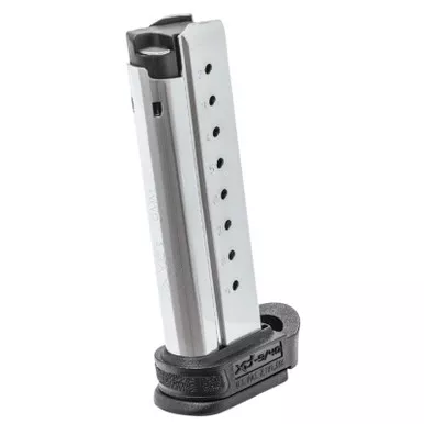 Springfield XDE09091 XD-E 9mm 9 rd w/Extended Sleeve XD-E Stainless Finish Magazine