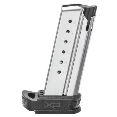 Springfield XDE50071 XD-E 45 Automatic Colt Pistol (ACP) 7 rd w/Extended Sleeve XD-E Stainless Finish Magazine