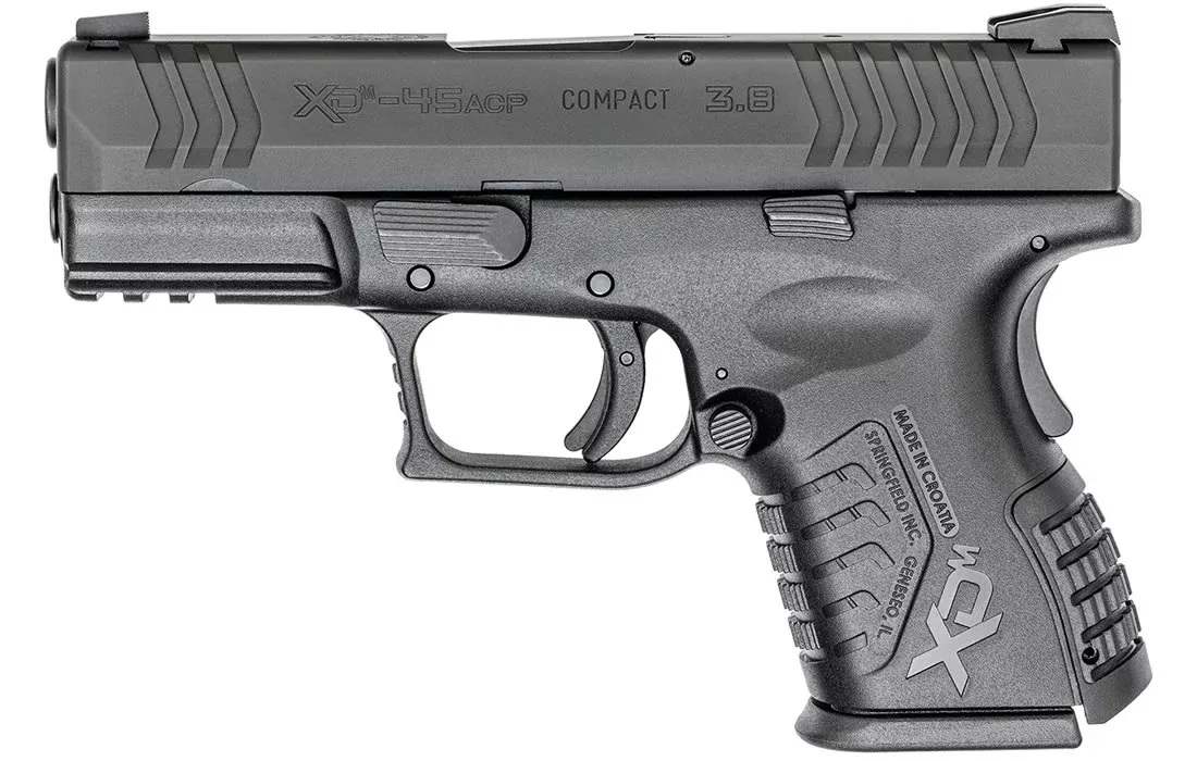 Springfield XDM 45ACP 3.8 Compact Black Essentials Package