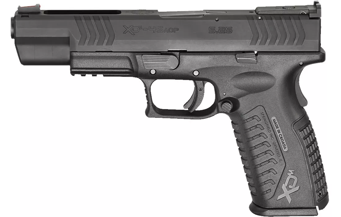 Springfield XDM 45ACP 5.25 Competition Black Essentials Package