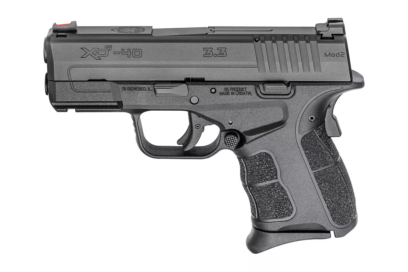 Springfield  XDS Mod.2 40 S&W 3.3 Single Stack Pistol with Fiber Optic Front Sight