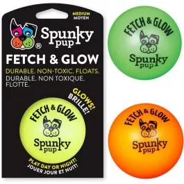 Spunky Pup Fetch & Glow Ball