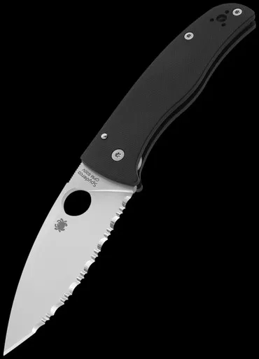 Spyderco Bodacious G10 Spyderedge Folding Knife