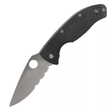 Spyderco C122GPS Tenacious Folding Knife 3.375" Blade G10 Handles